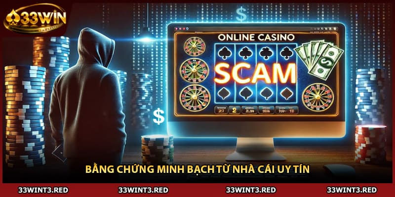 33WIN Lừa Đảo - Sự Thật Được Giải Đáp Rõ Ràng 2 Bằng chứng minh bạch từ nhà cái uy tín